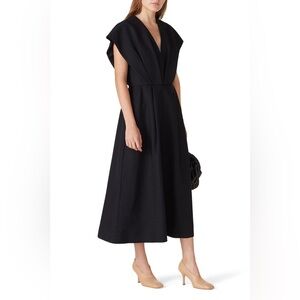 Co Navy / Black Short Sleeve Dress